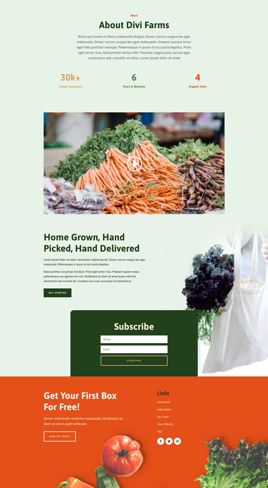 produce box website