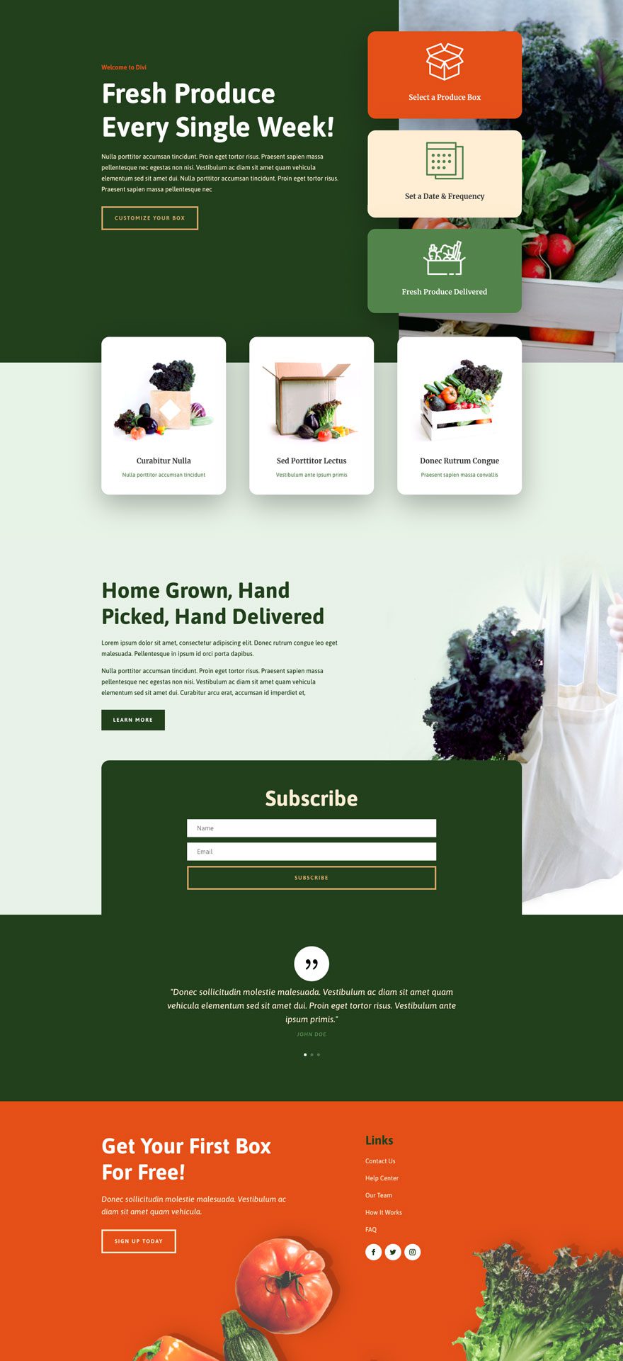 produce box website