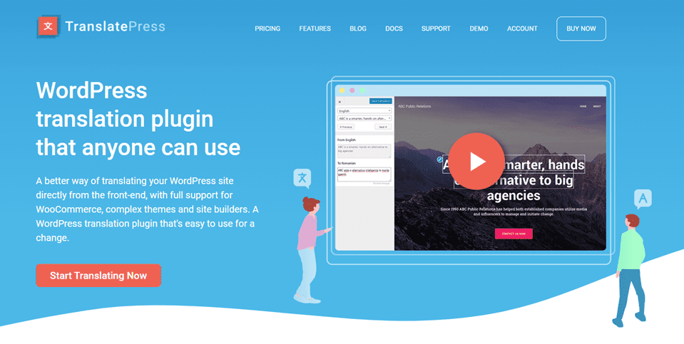 translatepress plugin