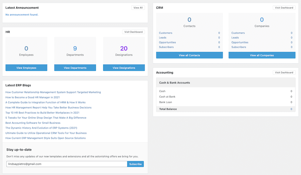 wp erp crm