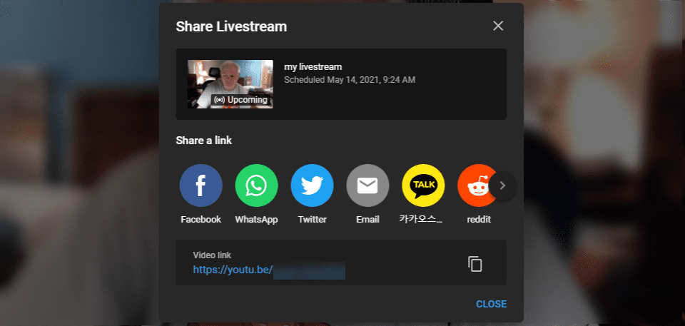 YouTube Livestreaming