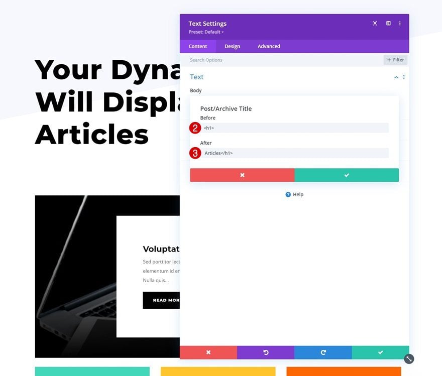 electronics category page template