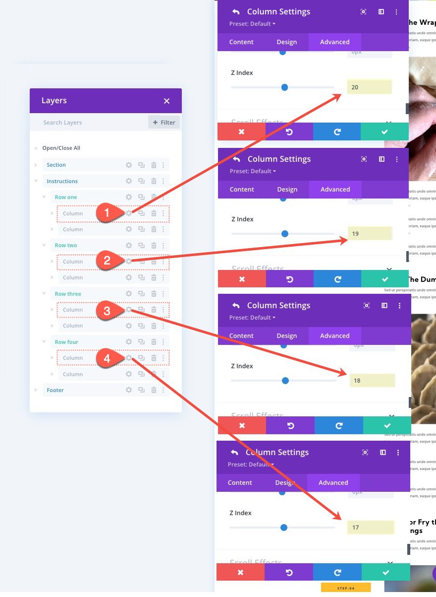 divi sticky header anchor link navigation