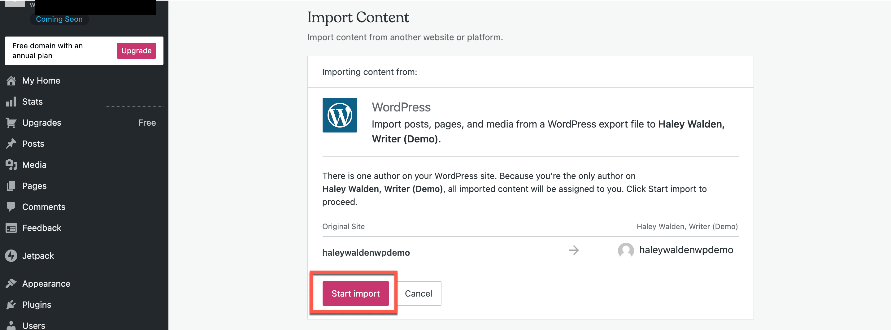 How to Use the WordPress Export Tool 11