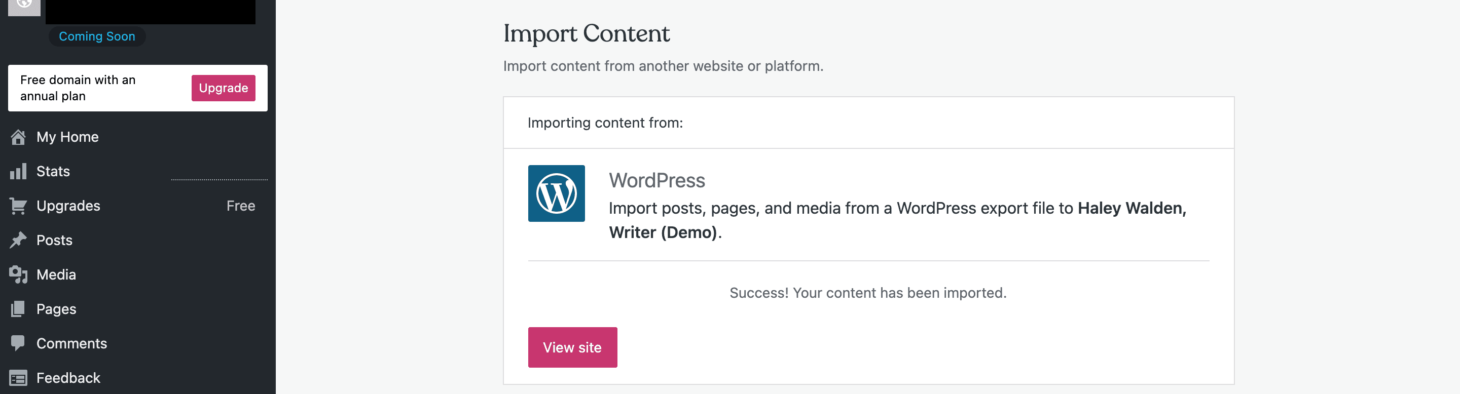 How to Use the WordPress Export Tool 13