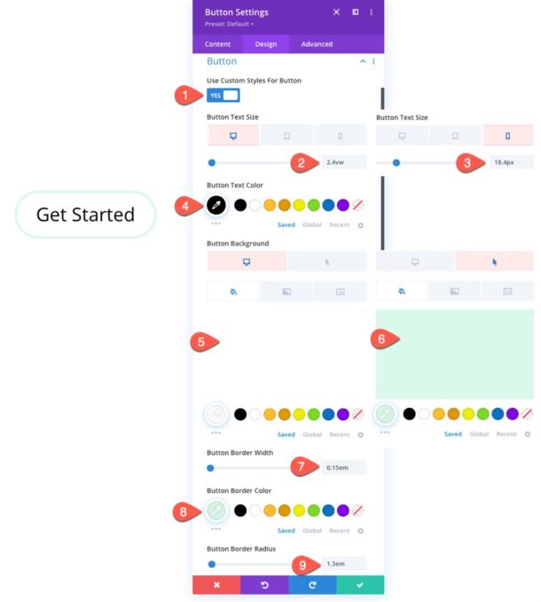 A Complete Guide for Creating Fluid Button Designs in Divi