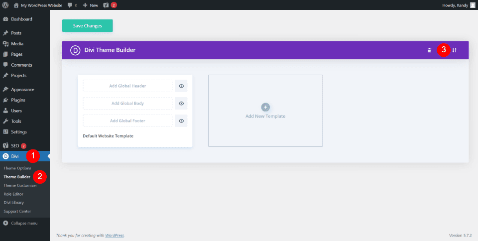 Importing a Custom 404 Page into the Divi Theme Builder