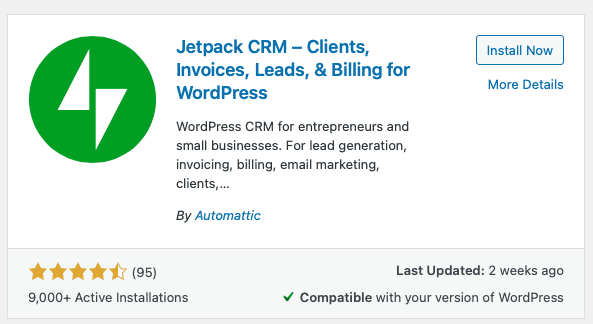 jetpack crm