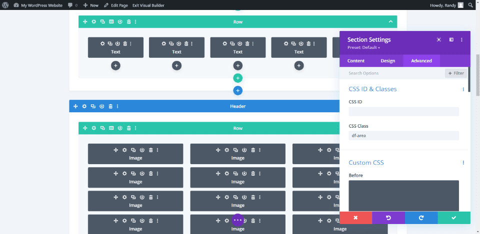 Third Divi Filter Example