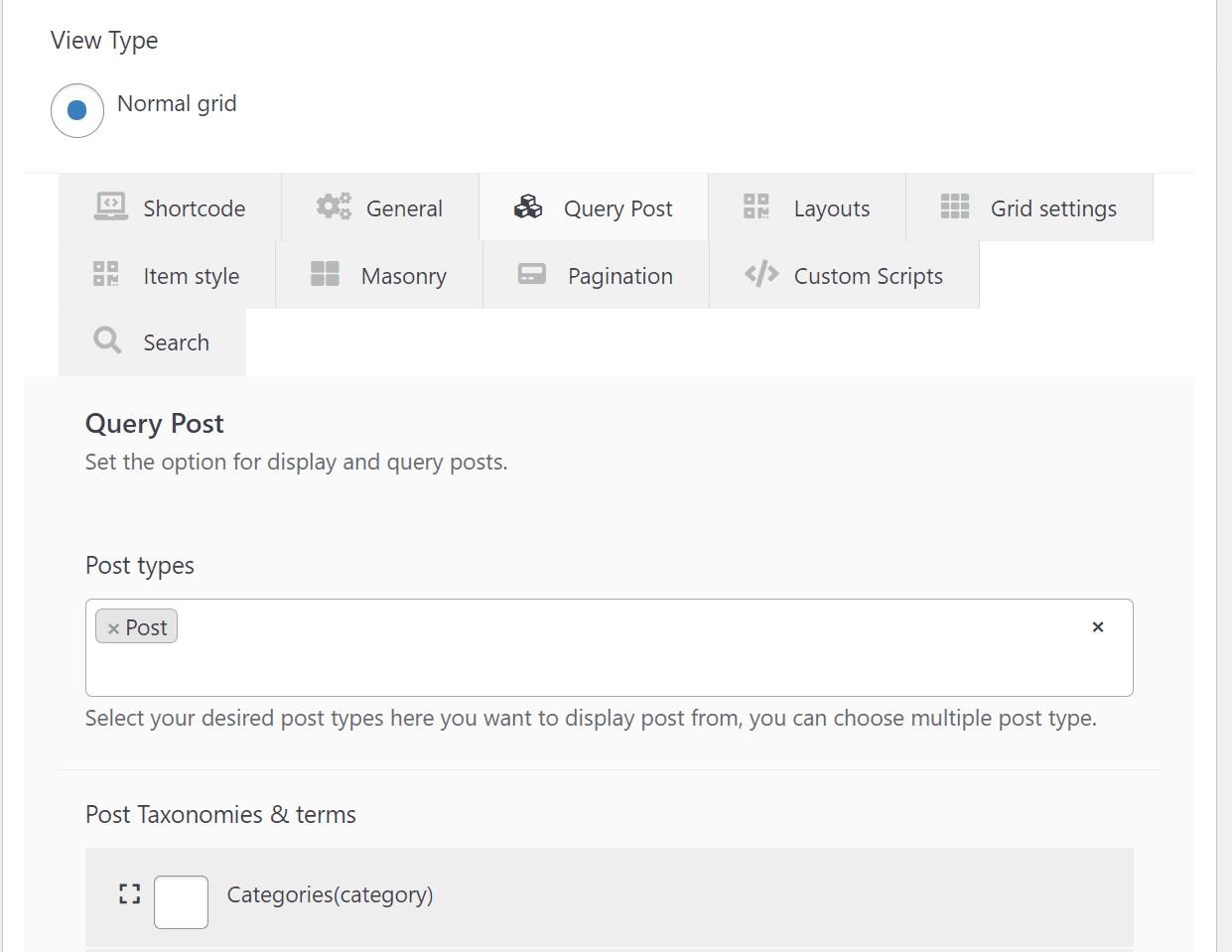 Customizing your post grid