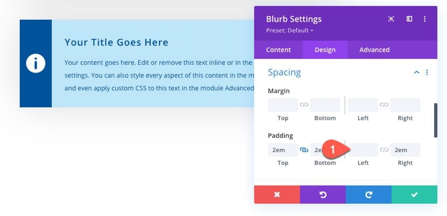 divi styled content boxes