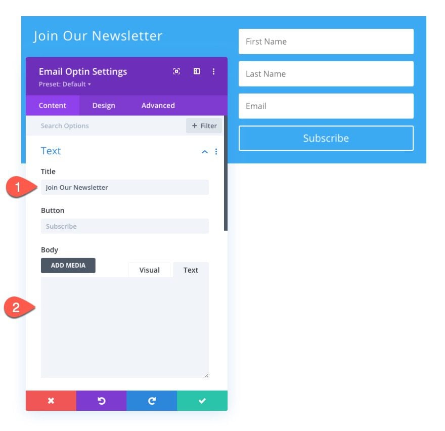 divi floating labels on form fields