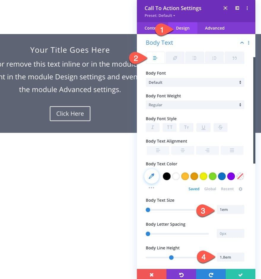 responsive fluid divi module