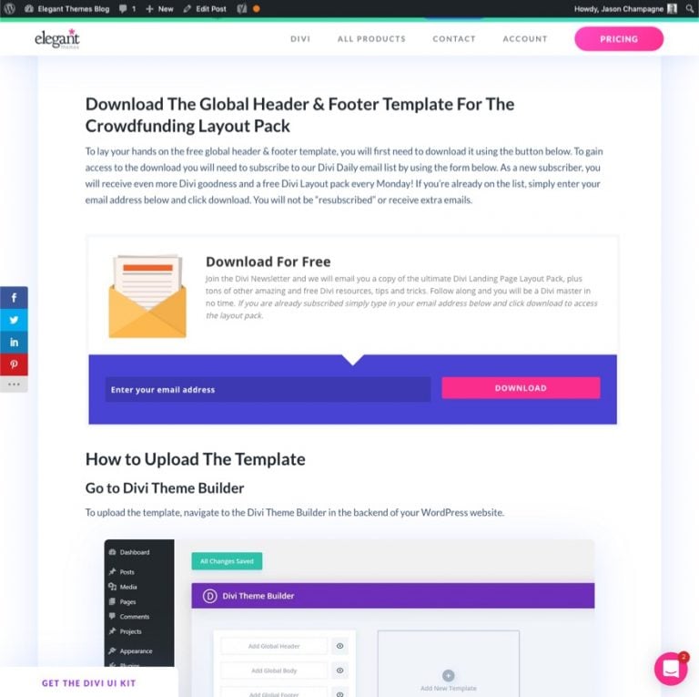 How to Create a Popup Login Form with Login/Logout Buttons in Divi
