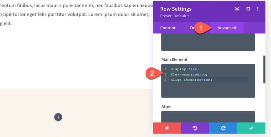 divi sticky post navigation bar