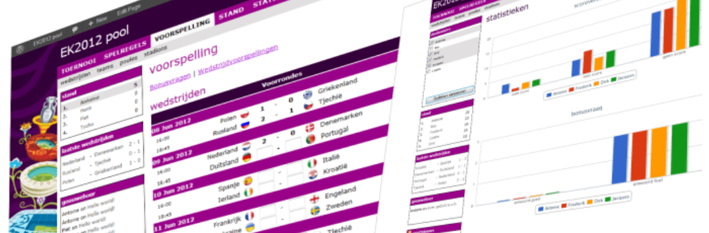The Football Pool WordPress plugin.
