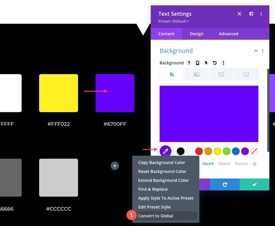 virtual conference global presets style guide