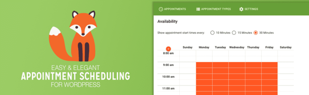 The Simply Schedule Appointments plugin.