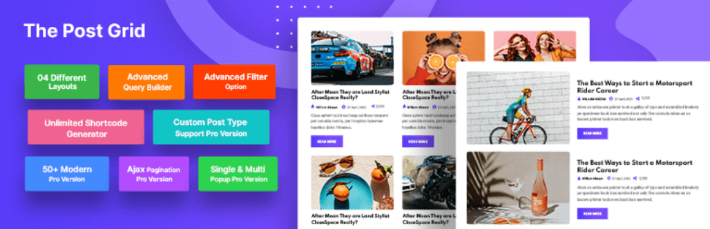 The Post Grid plugin