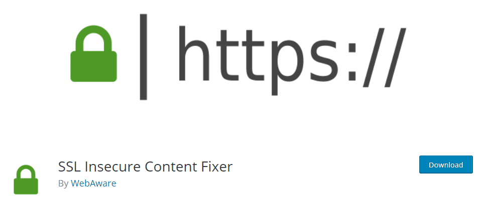 ssl insecure content fixer by webaware