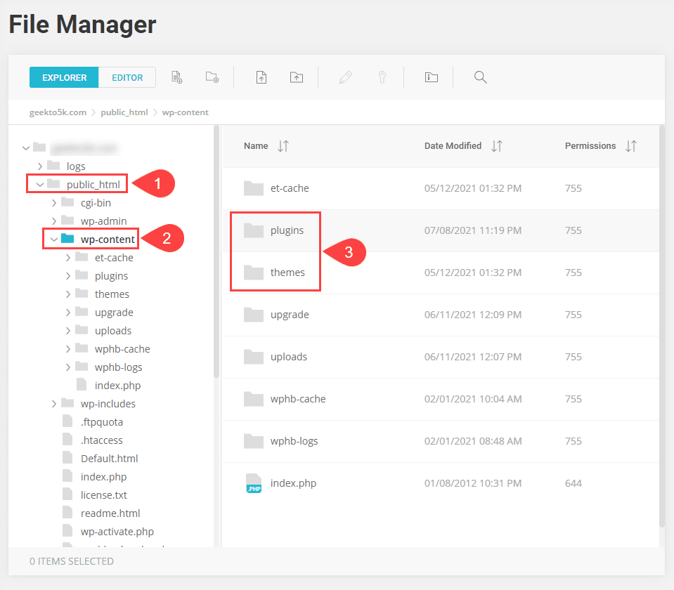 file manager for destination folder