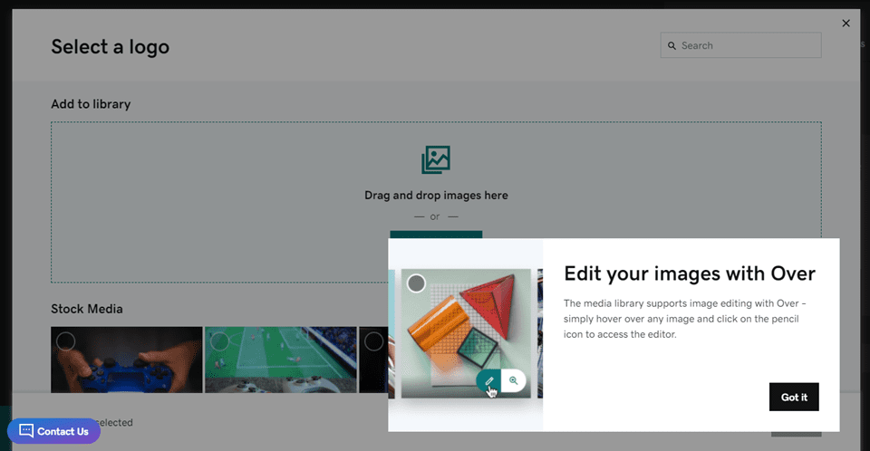 wordpress vs godaddy website builder image editing