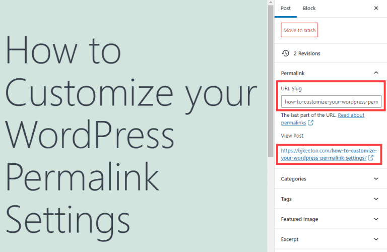 How to Configure your WordPress Permalink Settings