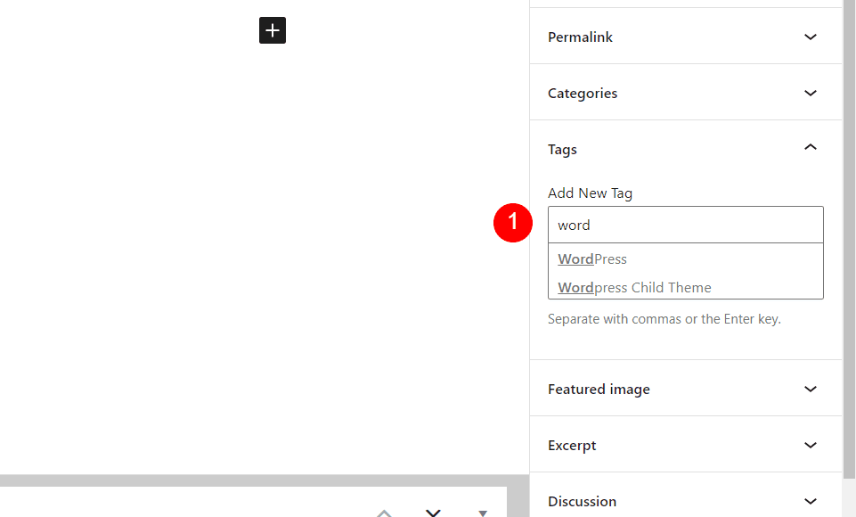 Adding Tags to Posts