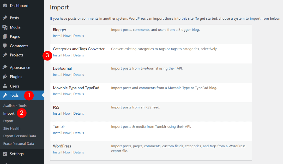 How to Convert Between a WordPress Category and Tag