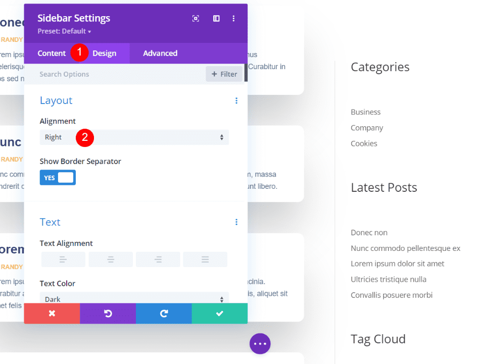 How to Use Divi's Theme Builder to Remove Divi Sidebar Border without Code