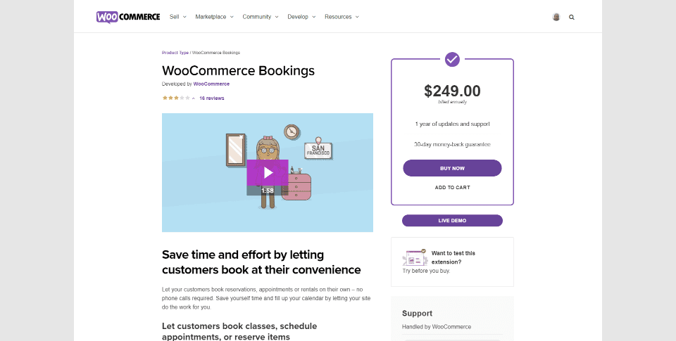 WooCommerce Bookings