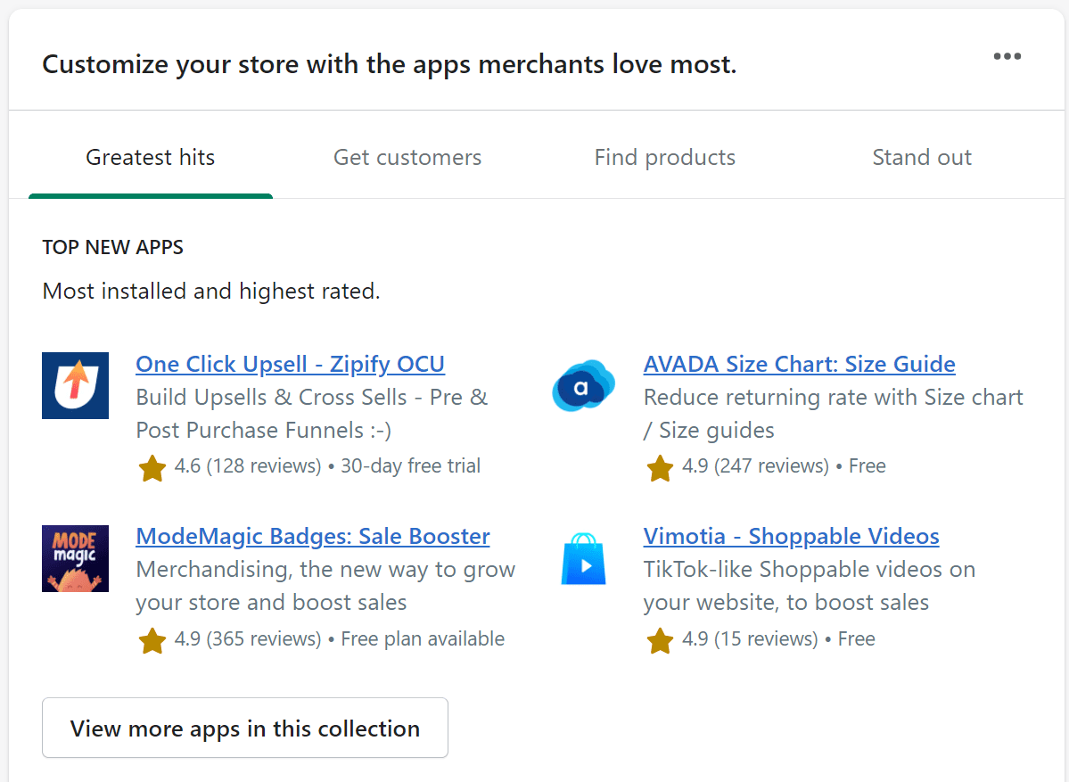 Adding apps to Shopify
