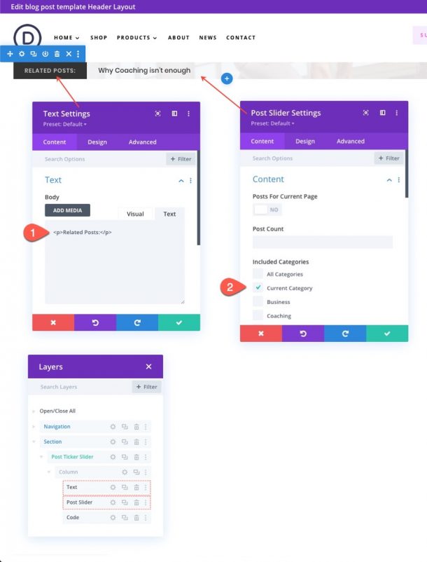 How to Create a Blog Post Ticker with Divi's Post Slider Module