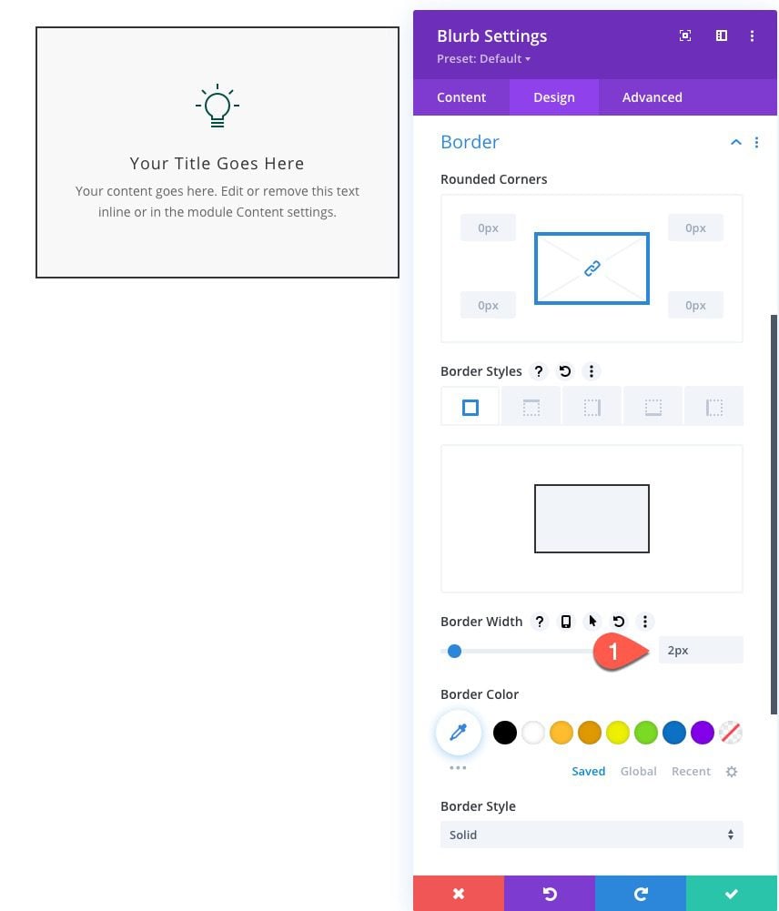 divi flow chart layout