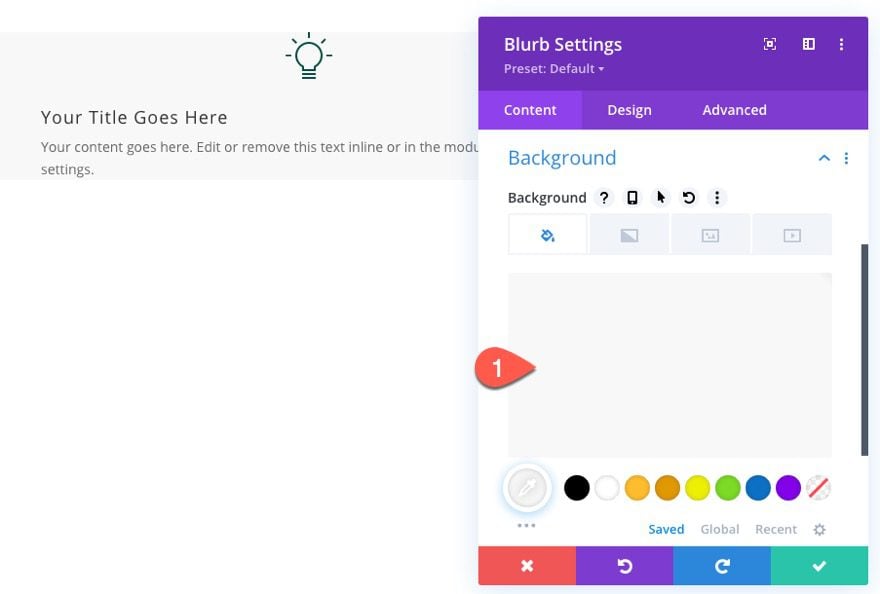 divi flow chart layout