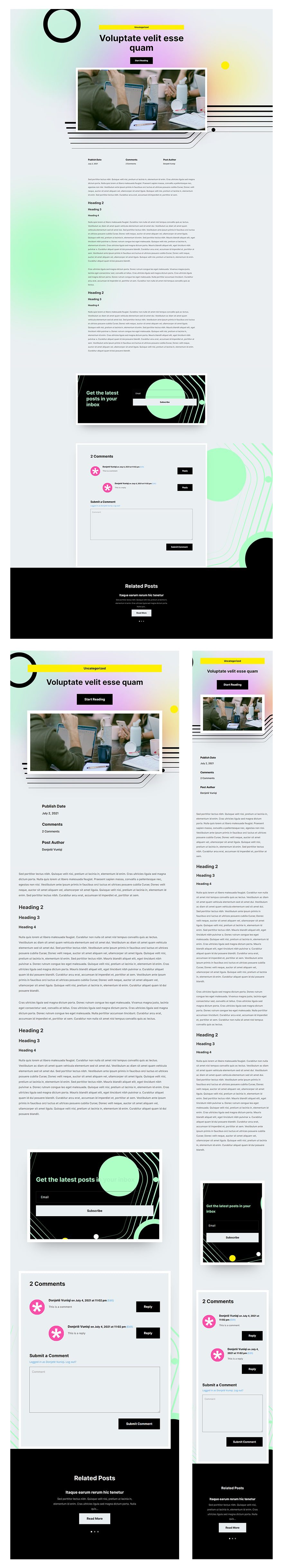 social media consultant blog post template