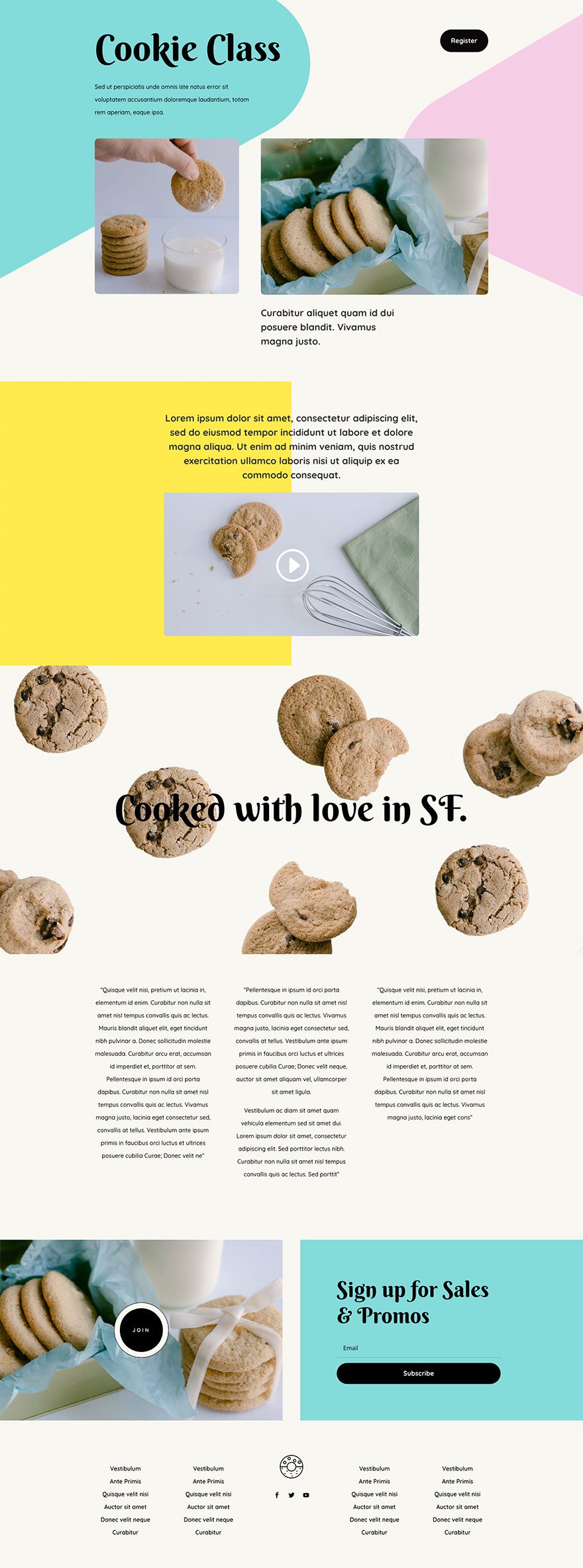 homemade cookies website