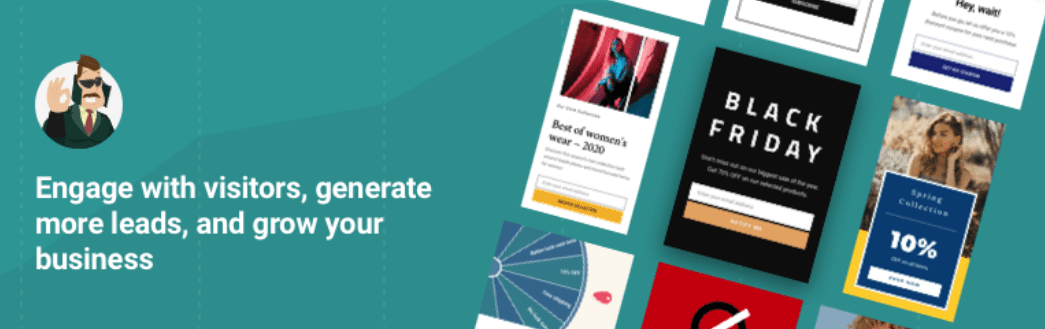 The Hustle WordPress plugin.