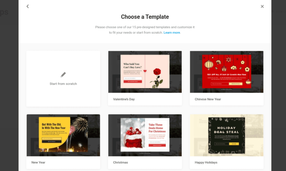 The Hustle templates.