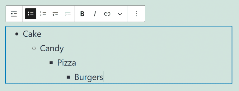 How to Use the WordPress List Block