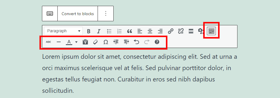 Toolbar Toggle