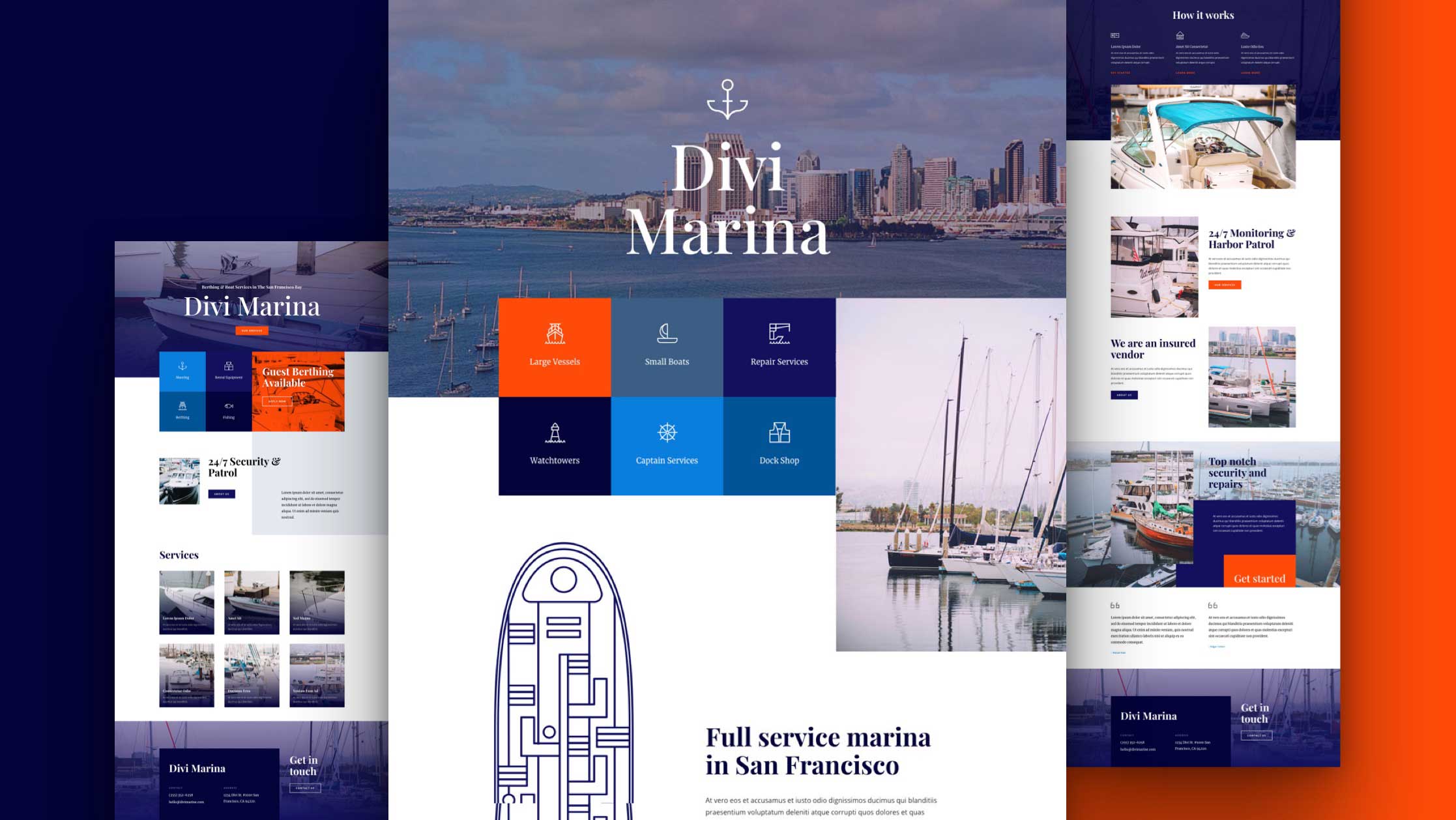 Get a FREE Marina Layout Pack for Divi