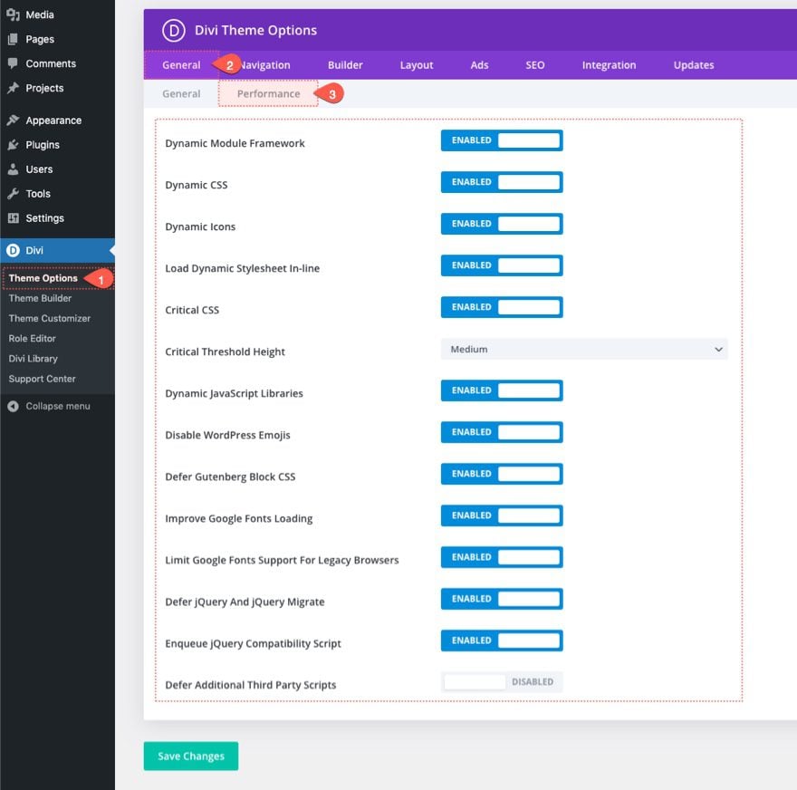 Speed and Performance Optimization Features