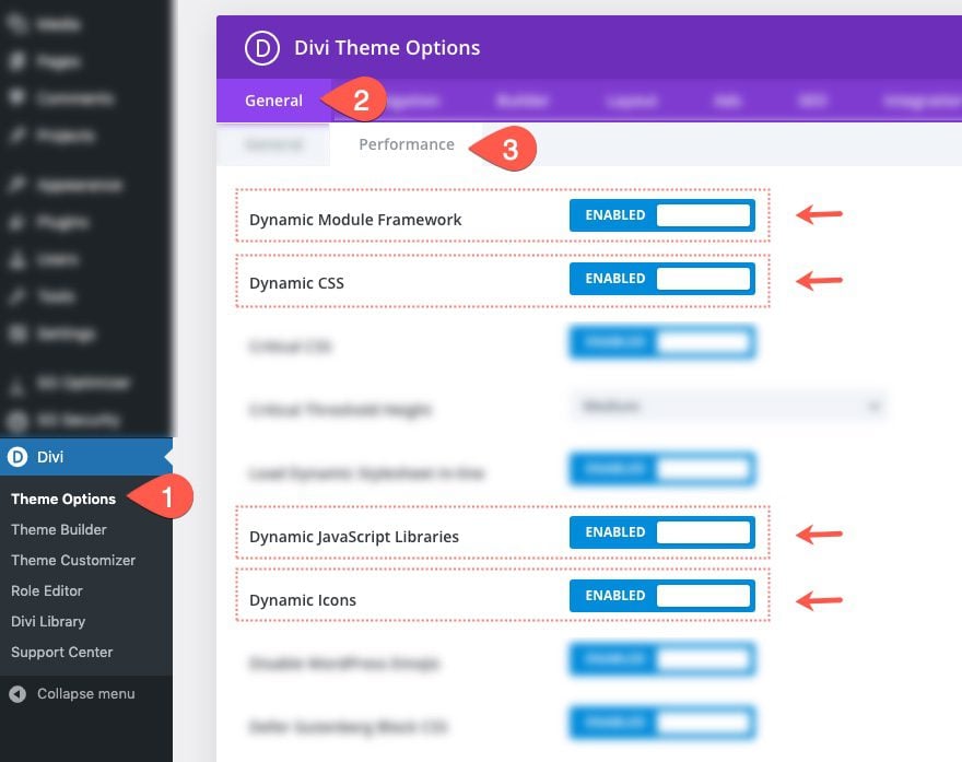 divi anti-bloat features boost site speed