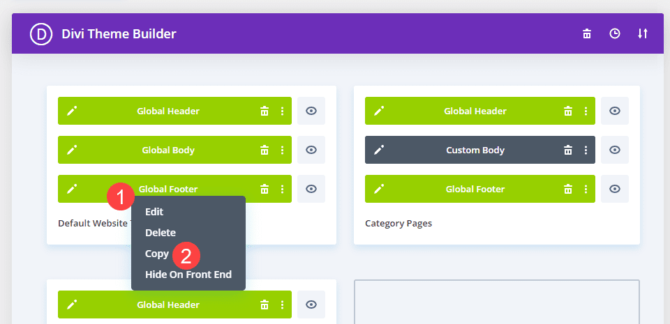 duplicating template by copy