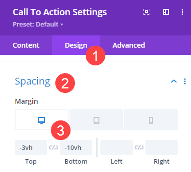 cta margin