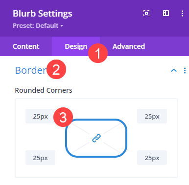 rounding the corners of the about card