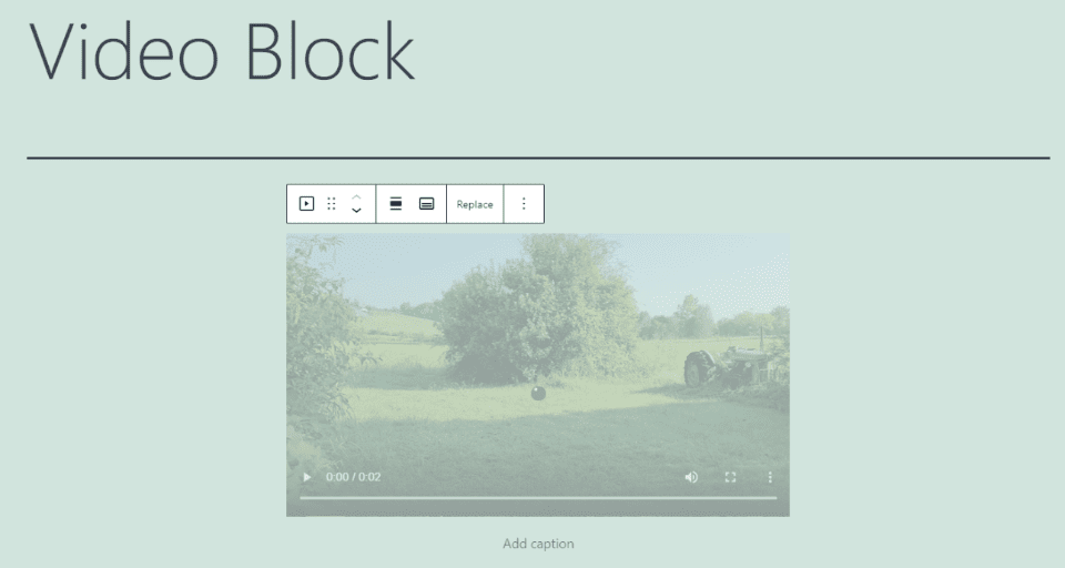 How to Add the Video Block to your Post or Page