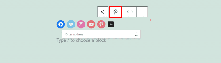 How to Use the WordPress Social Icons Block