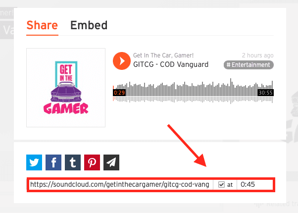 soundcloud embed